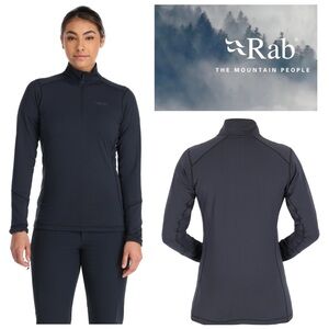 Rab Conduit Pull On Long Sleeve Top - Navy
